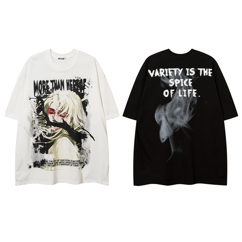 Cool dark manga men's and women's T-shirts